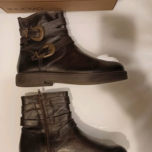Inuovo boots size 41 brown like new, leather