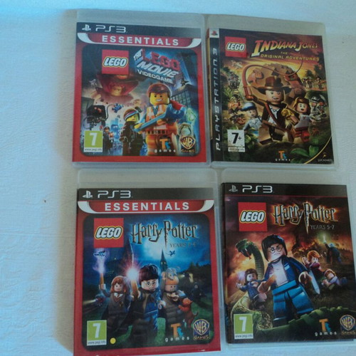 PS3 and PC games used, pack of 12 including Lego and Infamous