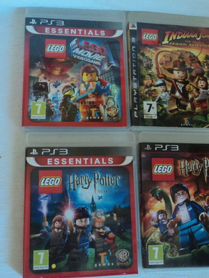 Παιχνίδια PS3 και PC μεταχειρισμένα, πακέτο 12 με Lego και Infamous