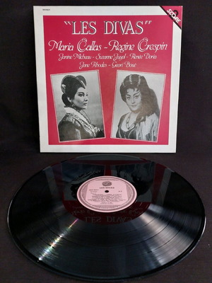 Les Divas Maria Callas Regine Crespin βινύλιο μεταχειρισμένο, κλασική