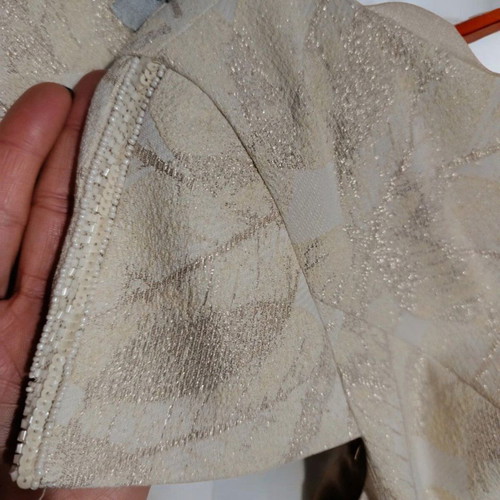 Set dress and bolero like new, beige, size 50-52