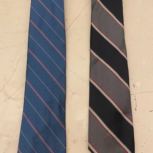 Dior vintage ties like new, set of 2 multicolored
