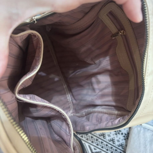 Doca beige backpack bag