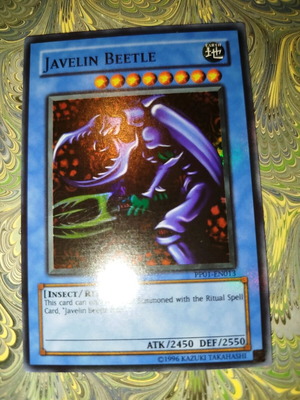 Javelin Beetle Secret Rare PP01-EN013 YuGiOh μεταχειρισμένο