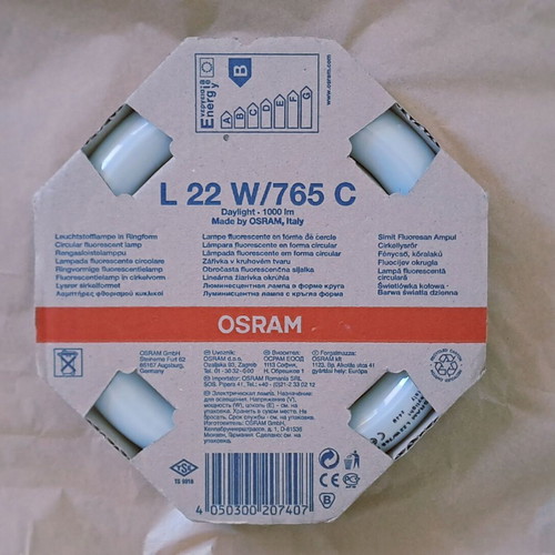 Osram Circular Light Bulb 22W/765 New