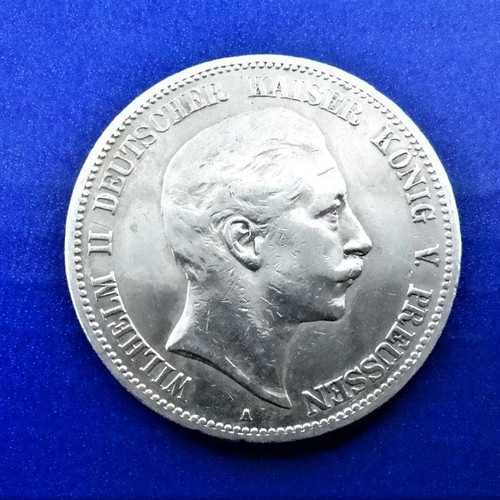 German States Prussia 5 mark 1900 coin used