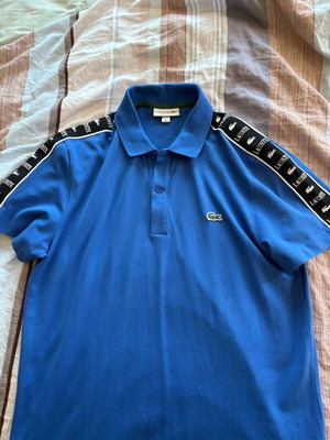 Lacoste polo blue size S new never worn