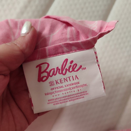 Kentia Barbie cotton bedding set like new