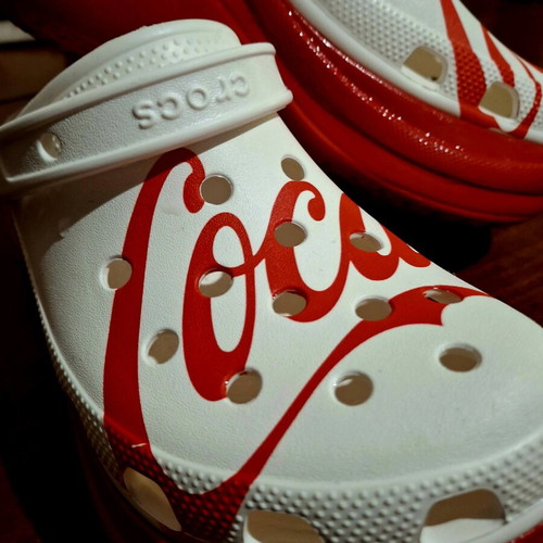 Crocs Coca Cola women's like new, size 38