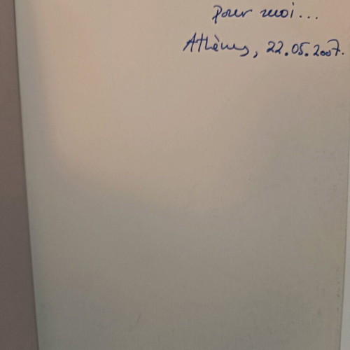 Le Petit Prince used book in French with dedication
