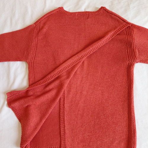 Zara knitted spring sweater for girls 11-12 years new, red