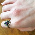  Δαχτυλίδι με μοβ πέτρα