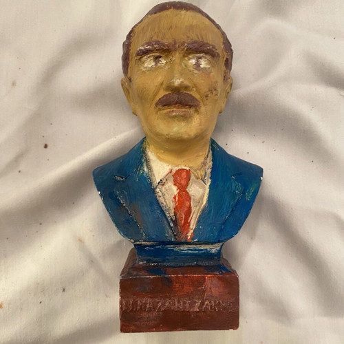 Kazantzakis Bust Figurine used