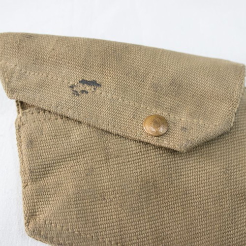 Canvas holster for officer's revolver 1943 used, British army