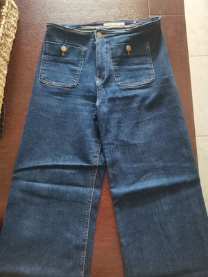 Stradivarius jeans pants like new, size 42, blue
