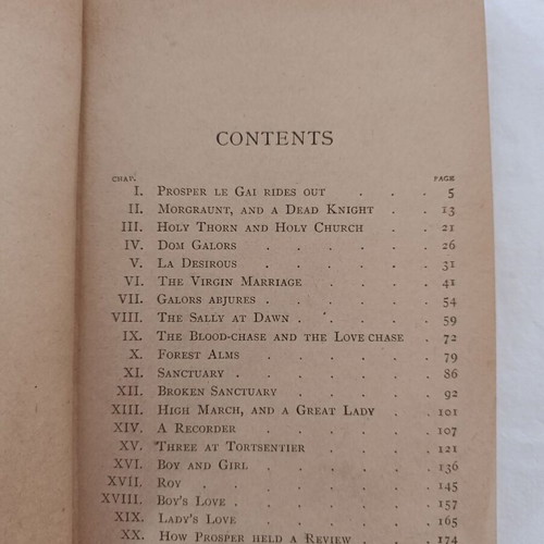 The Forest Lovers by Maurice Hewlett used vintage book 1917 edition