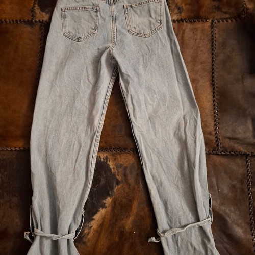blvck jeans 36 women's jeans with tie at the bottom high-waisted