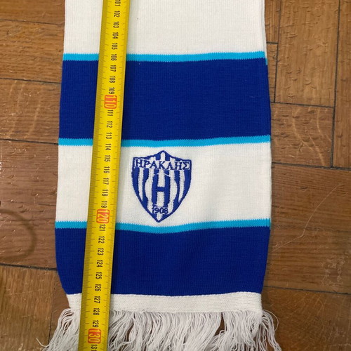 Iraklis Thessaloniki wool scarf used, classic