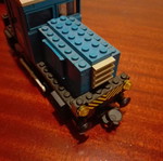 Lego 7760 Diesel Shunter Locomotive used, complete train wagon 100%