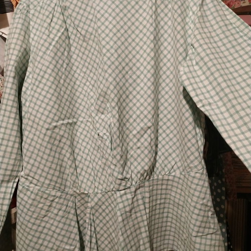 Mango blouse size L like new, white and green