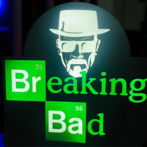 Breaking Bad 3D Lightbox new, fan art decoration