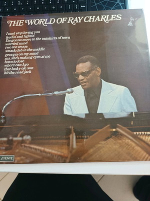 Lp δίσκος βινυλίου The World of Ray Charles μεταχειρισμένος, near mint