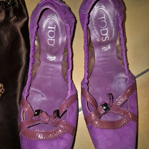Tod's ballerinas used, size 36, pink