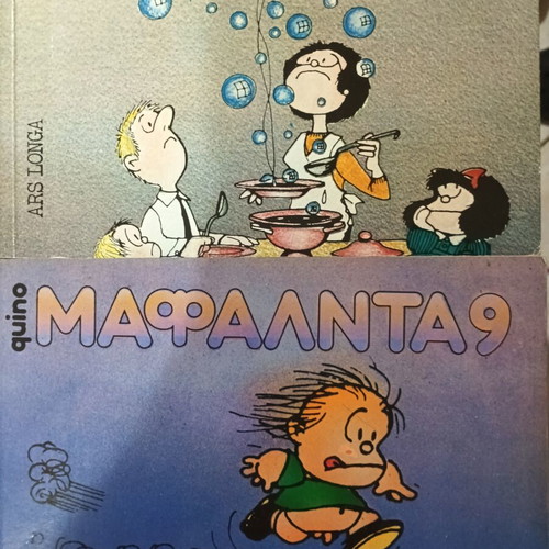 Mafalda comics used, volumes 4,5,6,7,9,11,12 pack