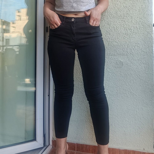 Zara black skinny jeans