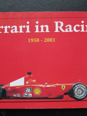 Ferrari βιβλίο μεταχειρισμένο με την ιστορία της αγωνιστικής ομάδας 1950-2001