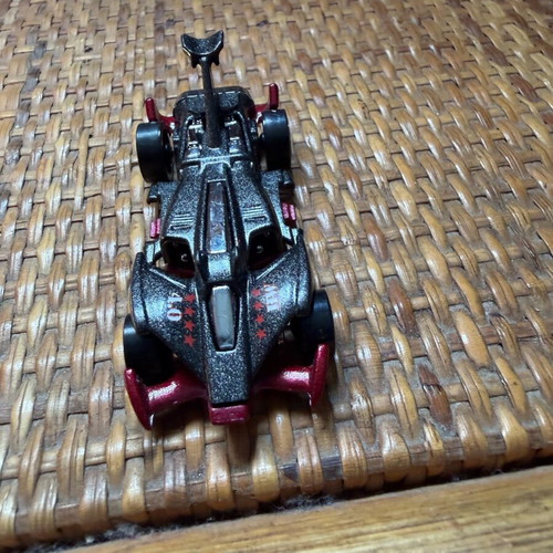 Hot Wheels Mattel Jet Threat 4.0 used, black red, 1:64 scale
