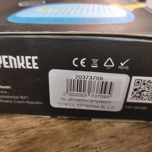Yenkee Bluetooth portable outdoor speaker brand new
