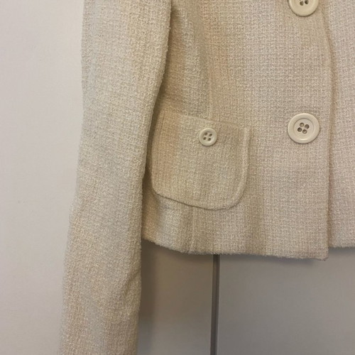 Beige jacket used, size S