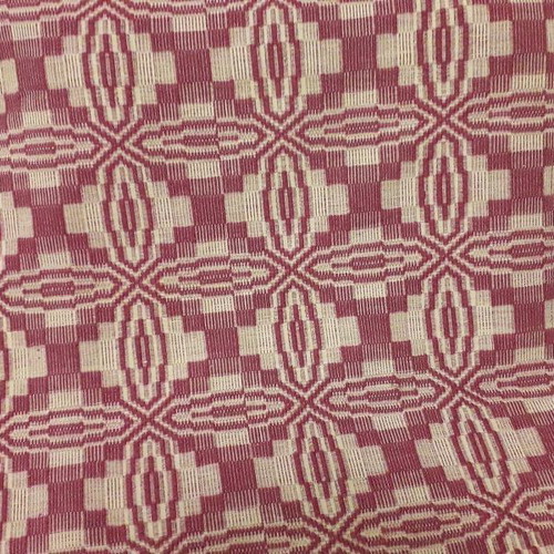 Woven loom blanket all-wool purple new
