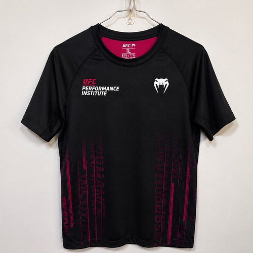 Venum UFC Performance Rashguard size L new, black and burgundy
