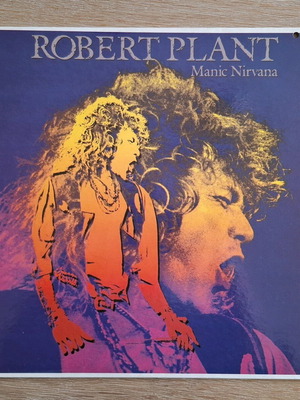 Robert Plant Manic Nirvana LP σαν καινούργιο, rock