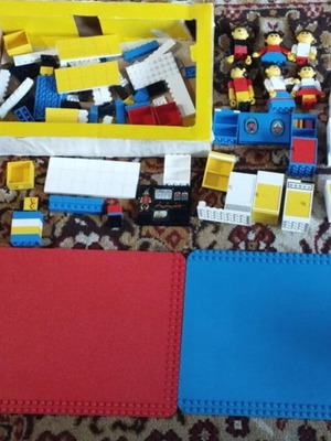 Lego sets 263 264 266 used, pack of 3, with instructions and box part 1974