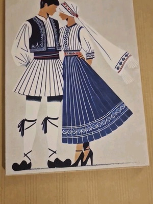Wooden decorative sign Greece like new, 13×18