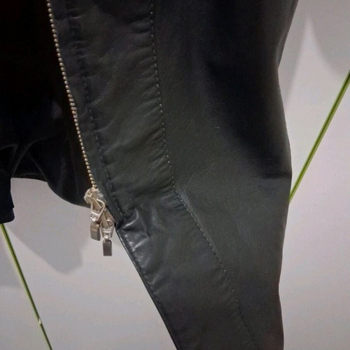 Leather jacket like new, black, size S