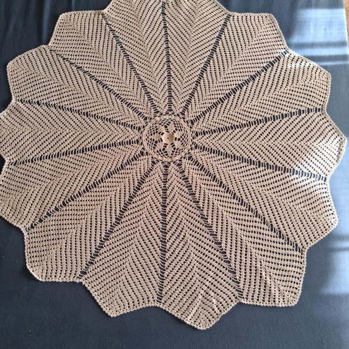 Handmade crochet doily diameter 72 cm new