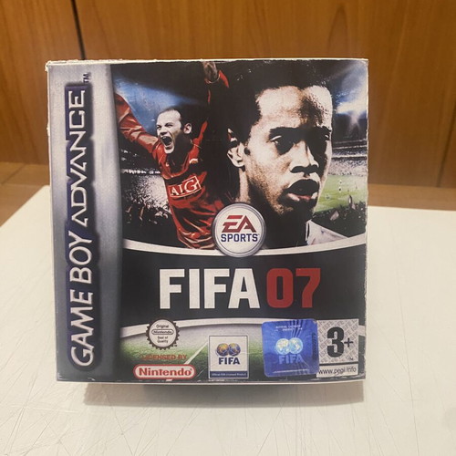 Game Boy Advance FIFA 2007 Empty Reproduction Box Like New