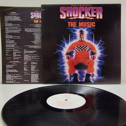 Wes Craven's Shocker Original Soundtrack Vinyl LP like new