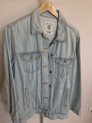Men's denim jacket Abysse size small, like new, blue