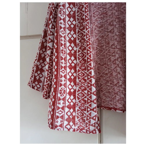 H&M patterned cardigan new, size large, John Galliano