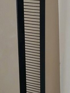 Metal column for 100 CDs height 1.70 m