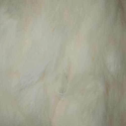 Beige mid-length Lynne fur jacket size small like new