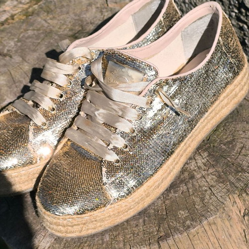 Sante Women's Sneakers Gold Like New