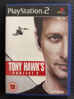 Tony Hawk's Project 8 PS2 game like new, complete