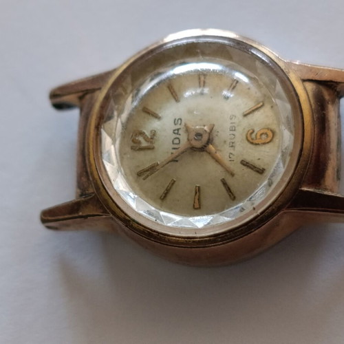 Midas women's watch used, vintage, manual winding needed