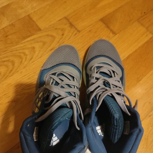 Adidas Marquee Boost grey athletic shoes like new, size 45.5